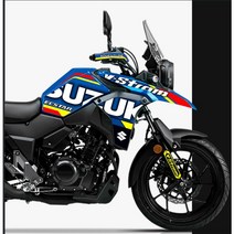 스즈키 V-Strom 브이스트롬250 튜닝 파츠 DL250 프론트 데칼 스티커, 1, 1개
