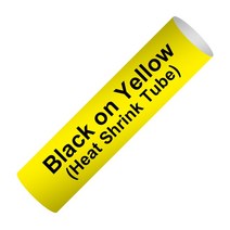 DYMO Rhino IND 열 수축 튜브 산업용 테이프 18051 4200, 02 Black on Yellow_04 24mm