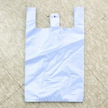 국산 연청색 비닐봉투 3호 (100장) 27cm X 44cm 11cm, 5개
