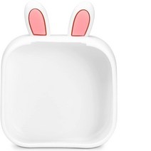 사진인화기 휴대용포토프린터 핸드폰 사진출력 사진인화기 T02 미니 열 라벨 특수 컬러, 흰 토끼 귀