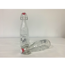 스윙병 더치커피 과일청 오일 소스 음료 저장 유리 병, 1200ml