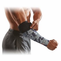 McDavid HEX 슈터 암 슬리브 양면 프린트 - 블랙/브릭 그라프, Adult: M, Blk/Graff, Blk/Graff