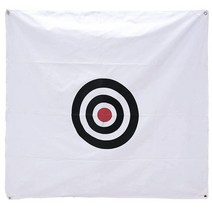 가정용스크린골프 스윙연습 옥상 실내골프연습장 150x150 cm 스윙 타겟 천 타격 원 드라이빙 레인지 트레이닝 액세서리 도구 야외 드롭 배송, 하얀