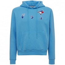오프화이트 MLB TORONTO BLUE JAYS 코튼 후디 232384