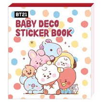 BT21 베이비 데코 미니 스티커북/놀이책/다꾸 스티커