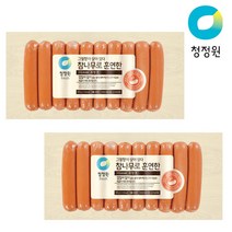 청정원 참나무로 훈연한 프랑크 500g, 2개