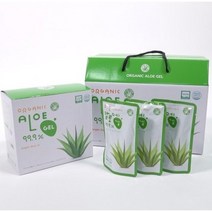 알로에팜 유기농 알로에겔 99.9%, 10팩, 100ml