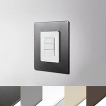 접착식스위치커버 155x200 옵션선택 베르블럭8271 스테인리스 스텐, 벤타샵MatteBeige