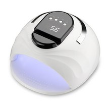 젤네일 램프 손톱 건조기 168W SUN M5 PLUS UV LED 램프 매니큐어 네일 건조기 경화 젤 바니시 도구 센서 L, [01] White, [03] AU
