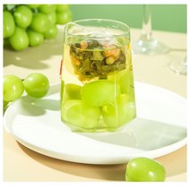 리얼 포도 우롱 슬라이스 건조 말린 과일 칩 냉 온수 차 40 티백