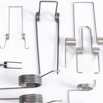 TS GLOBAL 2pcs 다기능 틀림 스프링 스틸 더블 1/1.1/1.2/1.4/1.8mm 와이어 직경 DIY 가격, 10 1x8mm 1 coils