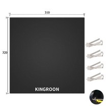 3D 프린터 고정밀 인쇄 업그레이드 DIY 3d 프린터 키트 터치 스크린 인쇄 크기 KINGROON-3D 프린터 KP5L, 01 Add 4pcs Clamps