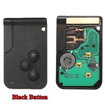 스마트키복사 스마트키고장 자동차디지털키 스마트키개조 Renault Megane II Scenic Grand 용 스마트 키 카, 03 Black Button 7947