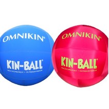 옴니킨 킨볼 연습용 지름0.8m (내피2개 포함), 레드