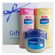 바세린 스페셜3종세트 향 좋은 고보습 건성 바디 로션 크림 오일 10대 20대 여자 친구 어린이집 선생님 생일 선물, 1, 본상품선택