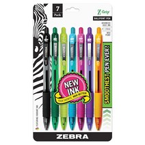 Zebra Pen Z그립 1.0mm 볼펜 7개 다양한 색상 가성비 추천 미국직구, 24 Count (Pack of 1)_Assorted, Assorted