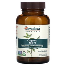 히말라야 인도 멀구슬나무 Neem 60캡슐, 60정