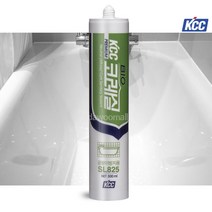 다우몰 KCC 프리미엄 바이오 실리콘 SL805 백색 욕실 아크릴 욕조용 주방용, 1개