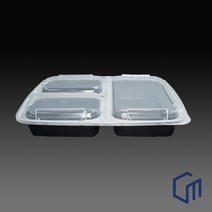 럭셔리 2칸 도시락 YQ6868 세트 1box / 150개, 럭셔리 3칸 도시락 YQ6888 세트