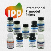 IPP 락카도료 대용량 L001 슈퍼 블랙 유광, L001 슈퍼블랙 유광