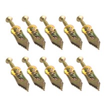 아이볼트 앙카 고리 링 아이너트 스텐 서스 철 M4 M5 M6 M8 M10 M12 M16 1set 망치 드라이버 앵커 나사 중공 벽 플러그 네일-인 건식 벽체 석고 석고 보드, 50개, 12x40