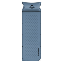 Naturehike더블자동팽창식매트습기텐트매트캠핑매트팽창식팽창식 침대매트NH, 단일 흑연 블루