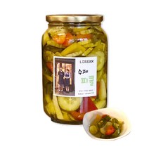 아이드림식품 새콤아삭 수제 혼합피클 900ml 500ml, 수제 혼합피클900ml, 1개