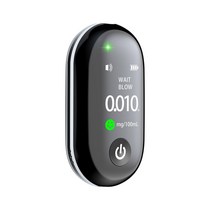 음주측정기 휴대용 USB 충전식 음주 측정기 알코올 테스트 도구 비접촉 감지기 가스 센서, 한개옵션0