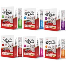 굿츄 고양이가좋아하는착한간식 6종(450g/30p) 대용량츄르, 참치&조개관자살