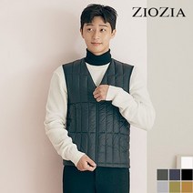 지오지아 지오지아 브이넥 경량 구스 패딩 베스트 (ABA4VP1102)