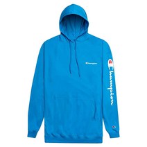 챔피온 남성용 저지 후드 스웨트셔츠 네이비 2X 톨, X-Large Tall, Balboa Blue
