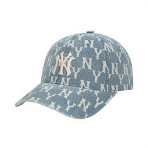 클래식 모노그램 데님 볼캡 NY (BLUE), F