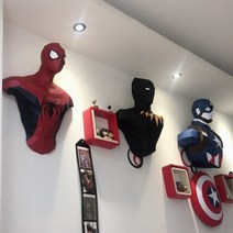 페이퍼크래프트 DIY 마블 어벤져스 헌팅트로피, 3.캡틴아메리카(펄 용지)