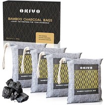 Okivo 숯백 냄새 흡수제 - 활성탄 냄새 제거기 및 신발 탈취제 - Air Pur, 1개