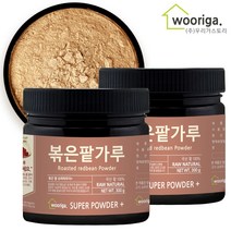 우리가스토리 국내산 볶은 팥가루 300g 팥분말, 2통