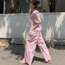 떳다그녀 울란 스모크 스트랩 점프수트