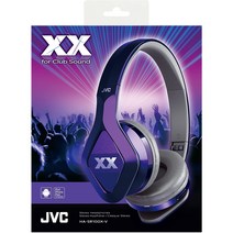 JVC JVC HA-SR100X Over-ear 헤드폰 헤드셋 접이식 미국직수입 핸드폰 통화가능, 바이올렛