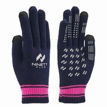 N2W2031_나인티플러스 글러브, 네이비/형광핑크(20192)