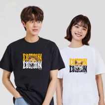 오너클랜 도지코인시바견강아지1 반팔티 오버핏