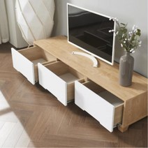 1단 거실 낮은 서랍거실장 작은집 안방 신혼 진열 30평형 모듈가구 고급 폭좁은 혼수 TV