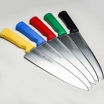 M&D 일제 업소용 위생 칼 식당 주방 칼라 식도 오색도, 블랙