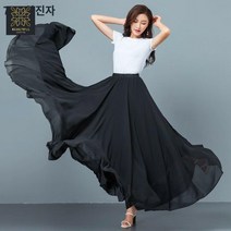 풀치마 워십복 의상 연습복 현대 스커트 무용