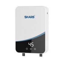 온수히터 히터봉 전기 온수 보일러 온수기 전기 순간 샤워 온수기 6500w 220v 온도 조절기 흐름 히터 욕실, 01 RYK-003_03 영국 플러그
