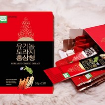내추럴참푸드 유기농 도라지홍삼청(10g-30ea)스틱, 10g, 30포, 10ml