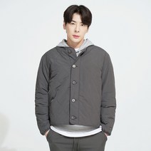 세븐퍼센트 남녀공용 라이트 웜 업 웨이브 퀼팅 자켓