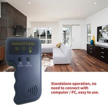 Rfid 리더 복사기 nfc 모듈 125 khz 핸드 헬드 도어 키 프로그래머 작가 em4305 t5577 cet5200, 한개옵션0