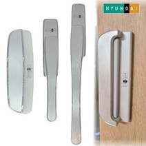 한화 현대 샷시 손잡이 오토락 셀프 교체, 1-2) 그립형 PLUS 화이트, 좌측 (창문 왼쪽)
