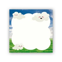 피에스준 예쁜 떡메모지 디자인 모음 메모지, 1개, 떡메 018. 구름 캐릭터 디자인