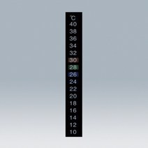 (JLS) 액정온도계 5매 1셋트 (10도~40도) 구름발생 실험세트용 (초등 5학년 교과물품)