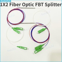 커넥터가있는 1x2 광섬유 FBT 분배기 30 개 SC APC 0.9mm SM 언밸런스 커플러 옵션 비율 10/90 45/55 20/80, [06] 3070
